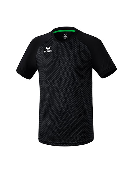 Erima Sport-Tshirt Trikot Madrid (100% Polyester) schwarz Herren